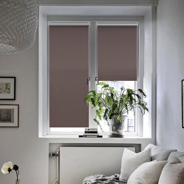 Рулонные шторы блэкаут silverback цвет нюдовый Рулонные шторы блэкаут silverback цвет нюдовый