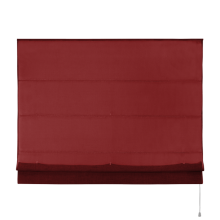 Римские шторы Basicos на веревочном механизме цвет вишневый