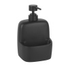 Дозатор с емкостью для губки K-8499BLACK Дозатор с емкостью для губки K-8499BLACK