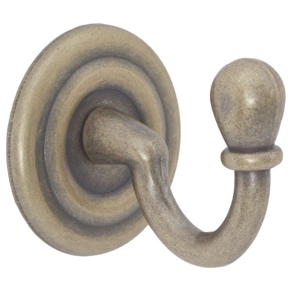 Крючок для шторного подхвата Капля, Золото антик (2 шт)