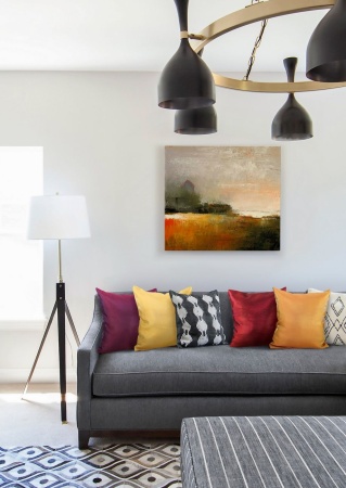 Подушка декоративная на молнии 40х40 см Satin Enterprise цвет винный