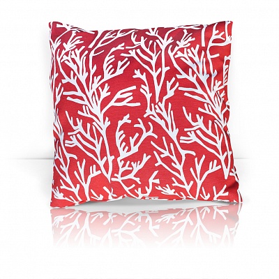 Подушка декоративная, "Red Corals"