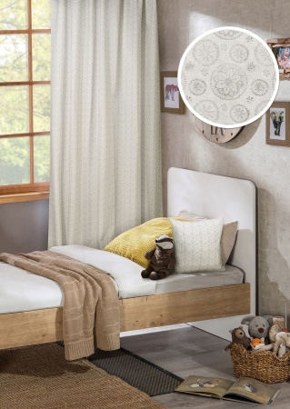 Подушка декоративная на молнии 40х40 см Jaffna с принтом