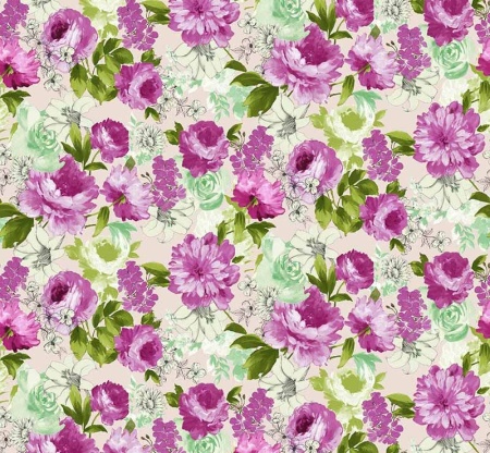 Сидушка на стул с завязками 40x40 см Selena цвет розовый