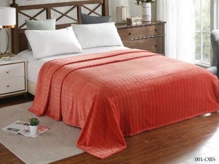 Плед Cleo ORSE велсофт цвет красный