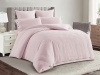Постельное белье Евро Cleo Organic Cotton цвет нежно-сиреневый