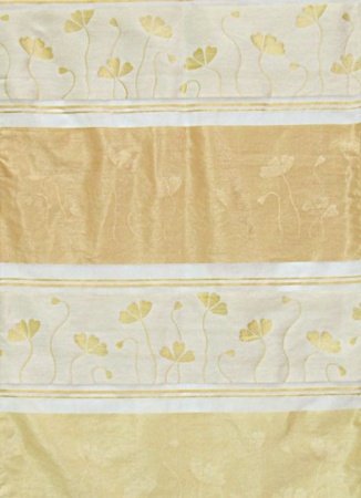 Штора на тесьме 150х269 см Artemide цвет желтый