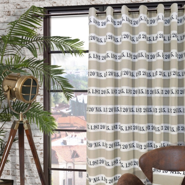 Штора на люверсах 276х270 см Brandon - LU