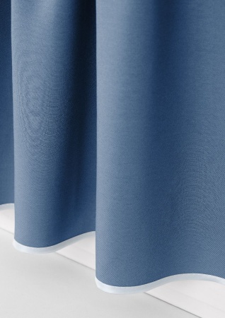 Комплект Шторы-кафе "Helena" 65х60 см, 2 шт., цвет Голубой