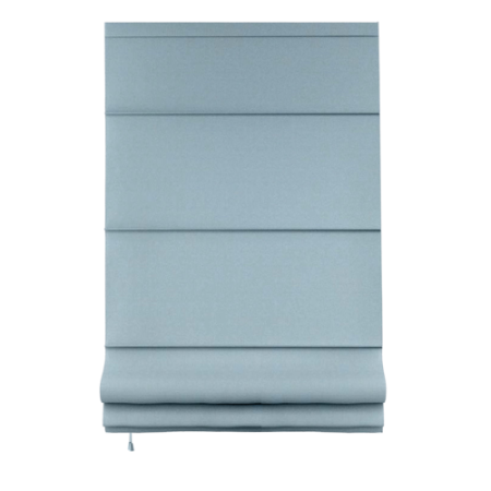 Римские шторы блэкаут на веревочном механизме цвет бирюзовый