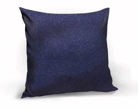 Подушка декоративная на молнии 40х40 см Lindor цвет глубокий синий