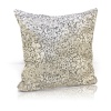 Подушка декоративная на молнии 40х40 см Stone цвет серый