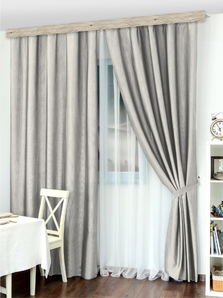 Багет для карниза 7 см, ясень шимо светлый