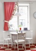 Штора на тесьме "Kimberly Red" 175x175