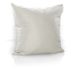 Подушка декоративная на молнии 40х40 см Caprise цвет экрю