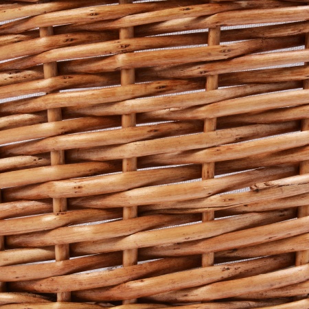 Плетеная корзина для белья с крышкой Leine WB-350-M