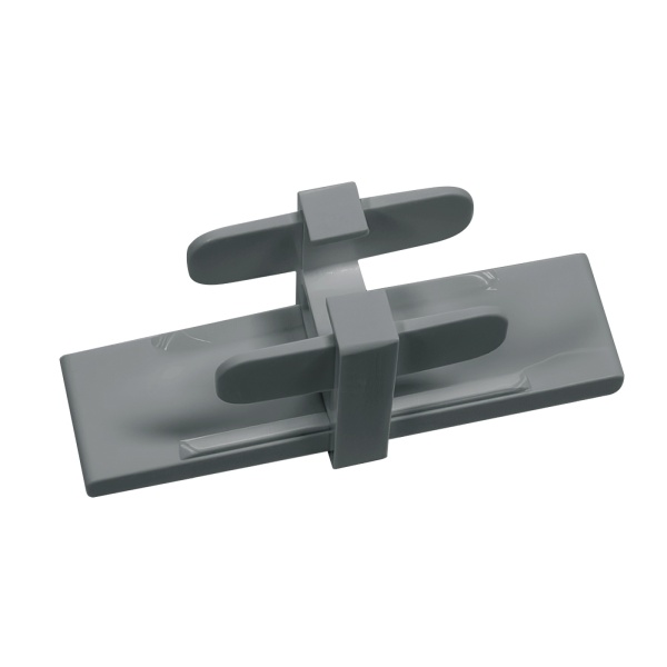 Соединитель для усиленного однополосного профиля, серый