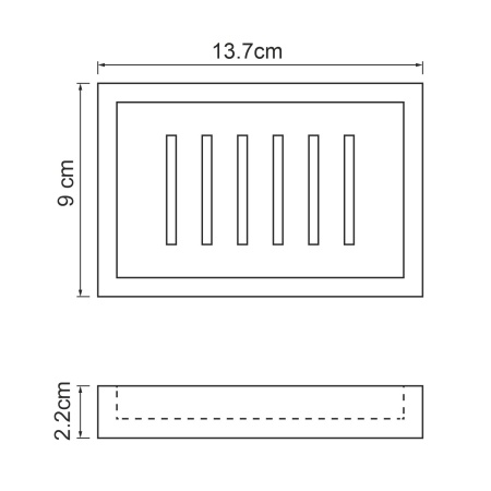 Мыльница Abens K-3729