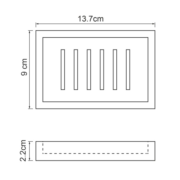Мыльница Abens K-3729