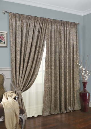Комплект штор на тесьме "Francis" 2 шторы 200х270, тюль 450х270