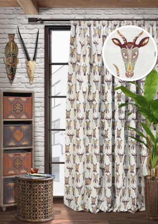 Портьера на тесьме "Keita" 276х270