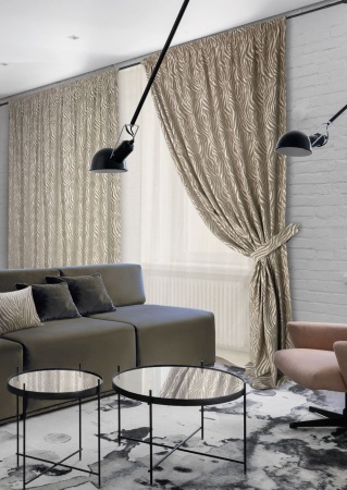 Комплект штор "Odin" 2 шт 200х270, тюль 450х270