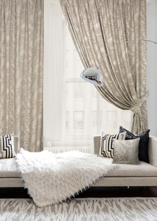 Комплект штор "Vidar" 2 шторы 200х270, тюль 450х270 беж