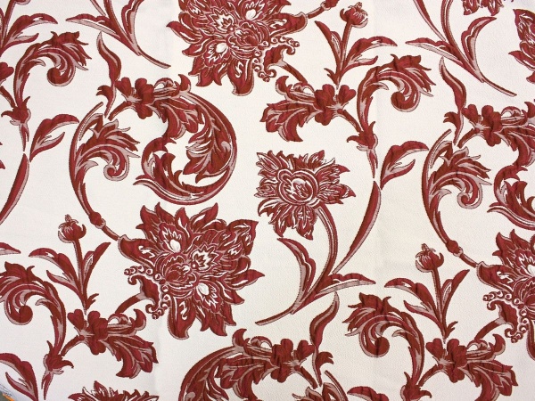 Штора на тесьме, Рамо Ramo 148x278 цветы