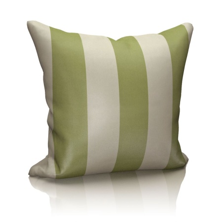 Подушка декоративная на молнии 40х40 см Блэкаут цвет зеленый