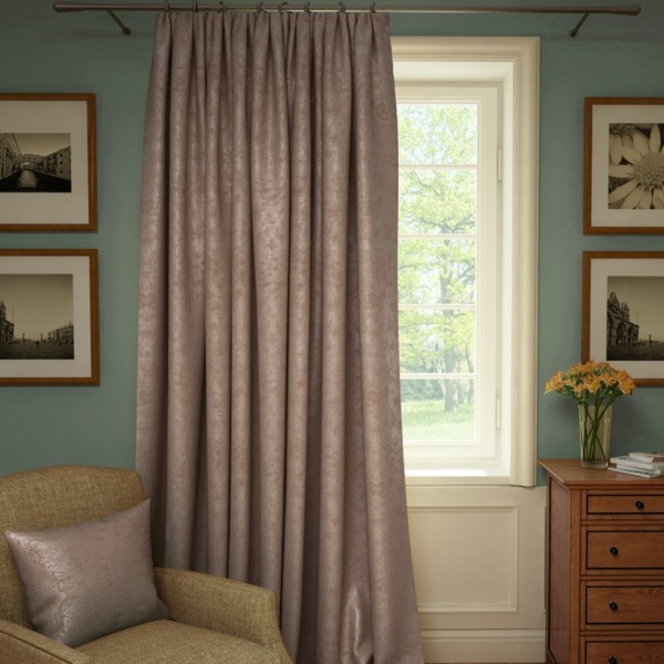 Штора на тесьме "Plain Lux-S", 200х280см с подхватом