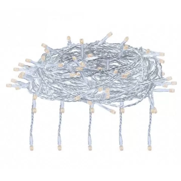 Электрогирлянда светодиодная Vegas Занавес теплый 1.5 м