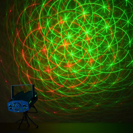 Лазерный проектор 4 типа проекций 2 режима работы