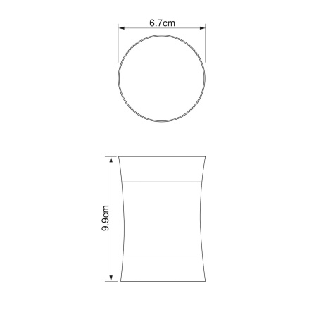 Стакан для зубных щёток Wern K-7528