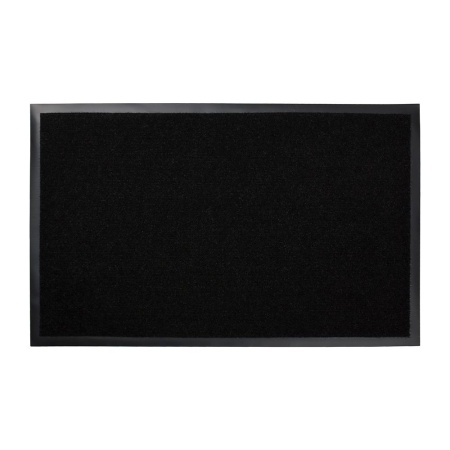 Коврик Vortex влаговпитывающий ребристый 50х80 TRIP цвет чёрный