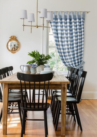 Штора на петлях "Cottage A" 140х191