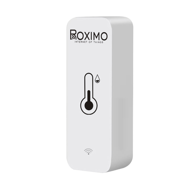 Умный Wi-Fi датчик температуры и влажности ROXIMO SWTH01