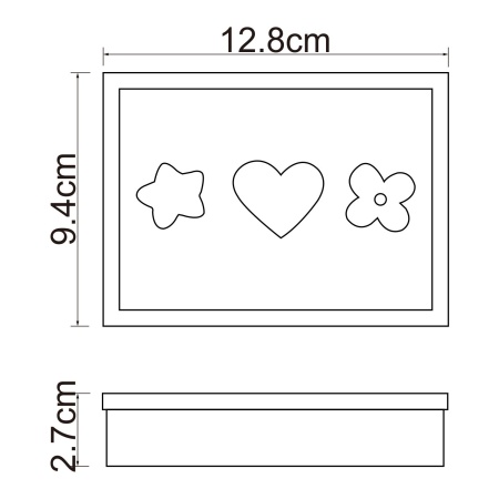 Мыльница Ammer K-6429