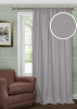 Портьера для спальни Hosta 140x280 серый светлый