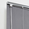 Римская штора с бахромой, Фортуна Blackout на ВМ, цвет серый