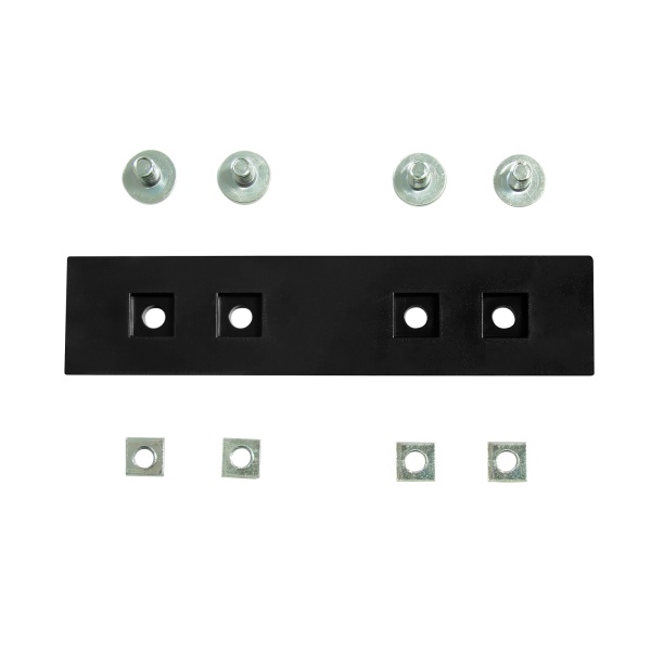 Соединитель для двухполосного профиля, черный