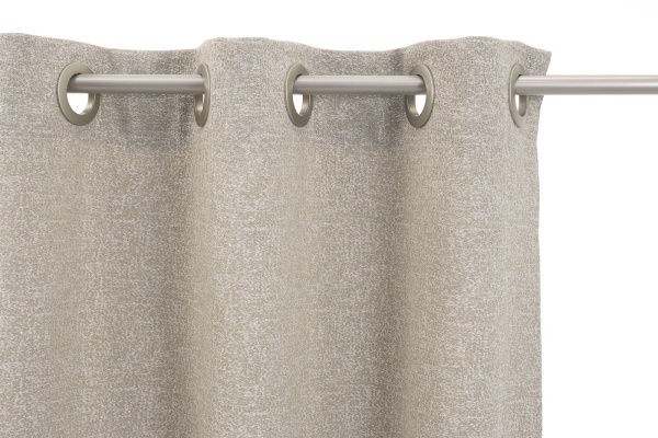 Портьера на люверсах "Ливит", 200х260 цвет крем