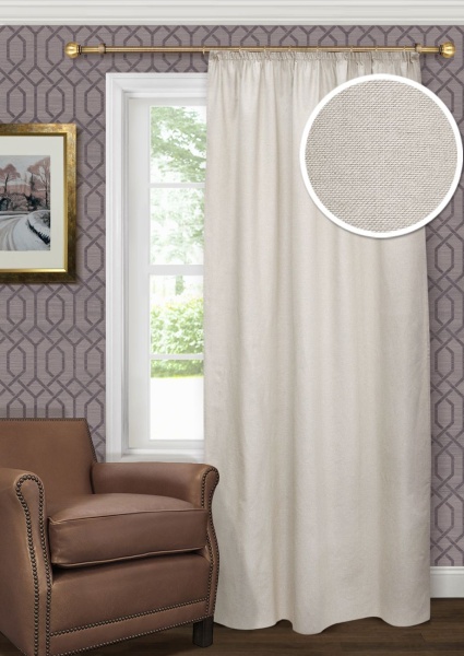 Штора на тесьме "Sanzay Loneta" 135x260