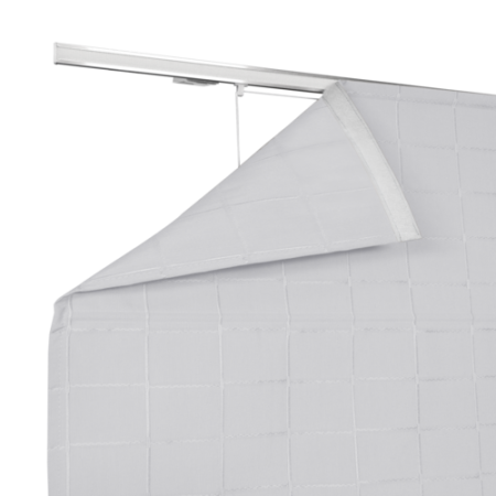 Римские шторы AMMI на веревочном механизме цвет белый Римские шторы AMMI на веревочном механизме цвет белый