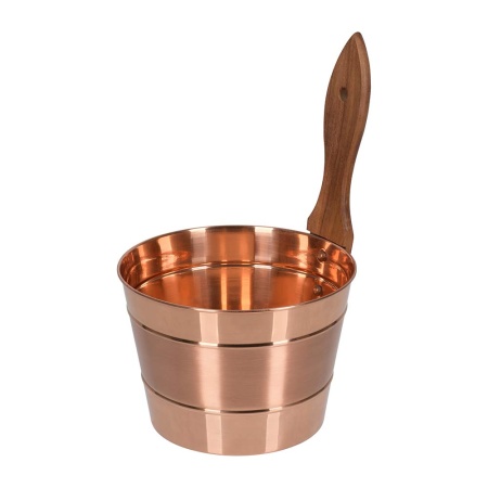 Бадья из меди 4 л "Банные штучки" 