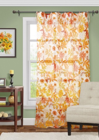 Тюль на завязках "Румба Rumba" 150х278