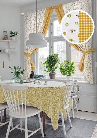 Комплект штор на тесьме  "Sun Karen-S" 2 шт 175х175