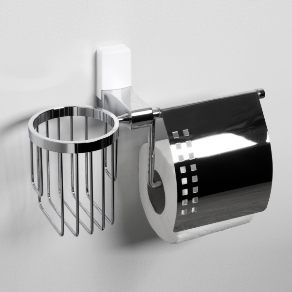 Держатель туалетной бумаги и освежителя Leine K-5059WHITE