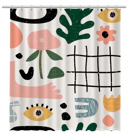 Штора для ванной Fixsen Summer