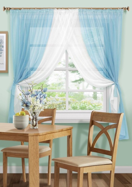 Комплект тюля "Акварель Aquarelle-S" 358х160