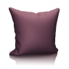 Подушка декоративная на молнии 40х40 см Блэкаут цвет баклажан